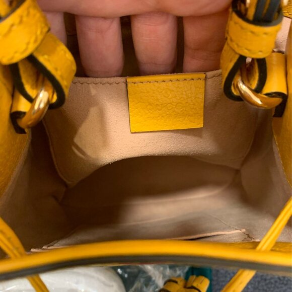 Gucci Ophidia Flora Small GG Canvas Bucket Bag - Picture 8 of 8